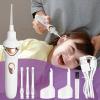 Ear Wax Removal Machine, USB Rechargeable Ear Wax Cleaner Kit, Reusable Safe Earwax Remover Cleaning Tool for Children Adults Home Travel view 3