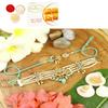 Ghasitaram Gifts Jaiccha Rakhi for Brother Rakhis Online - BRS25-007-Heavy Kundan Bracelet & Rakhi Bhaiya Bhabhi Rakhis with 400 GMS of Besan Barfi view 1