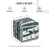 Beauty Birch Tree Print PVC Leather Tissue Box Holder Napkin Facial Tissues Holder Dispenser for Bathroom Home view 4