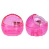 OVAQUIXI Nail Art Drill Head Dual Clean Brush Case Box for Polishing Manicure Tool, Portable Size with Double-sided Adhesive, ABS Material, Pink view 4