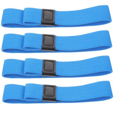 Warmhm 4pcs Lunch Box Fixing Belt Elastic Bento Box Bands Boys and Girls Portable Food Container Straps
