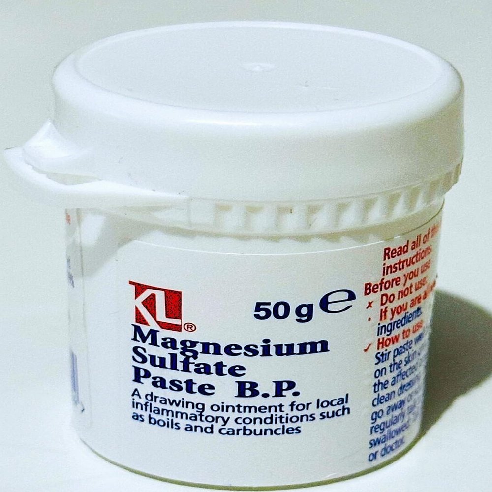 Magnesium Sulphate Paste 50g Drawing Ointment