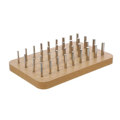iplusmile Occupational Rehabilitation Tool Finger Dexterity Improvement and Hand Rehabilitation for Wooden Pegboard Hand Exercise Grip Tool with Handeye Coordination and Fine Motor Skills