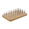 iplusmile Occupational Rehabilitation Tool Finger Dexterity Improvement and Hand Rehabilitation for Wooden Pegboard Hand Exercise Grip Tool with Handeye Coordination and Fine Motor Skills view 1