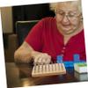 iplusmile Occupational Rehabilitation Tool Finger Dexterity Improvement and Hand Rehabilitation for Wooden Pegboard Hand Exercise Grip Tool with Handeye Coordination and Fine Motor Skills view 4