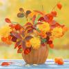 20 Napkins Autumn Bouquet Table Decoration Paper Napkins Autumn with Motif Also for Decoupage and Decoupage 33 x 33 cm view 1