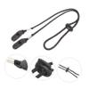Beaupretty 2pcs Windproof Hat Clip Retainer for Outdoor Activities Hat Clips for Travel Bag Sports view 3
