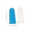 CTIRCHIU 4pcs Finger Toothbrush Silicone Boy Girl Boy Girl Teeth Cleaner Soft Brush for and Oral Care at Home Travel view 2