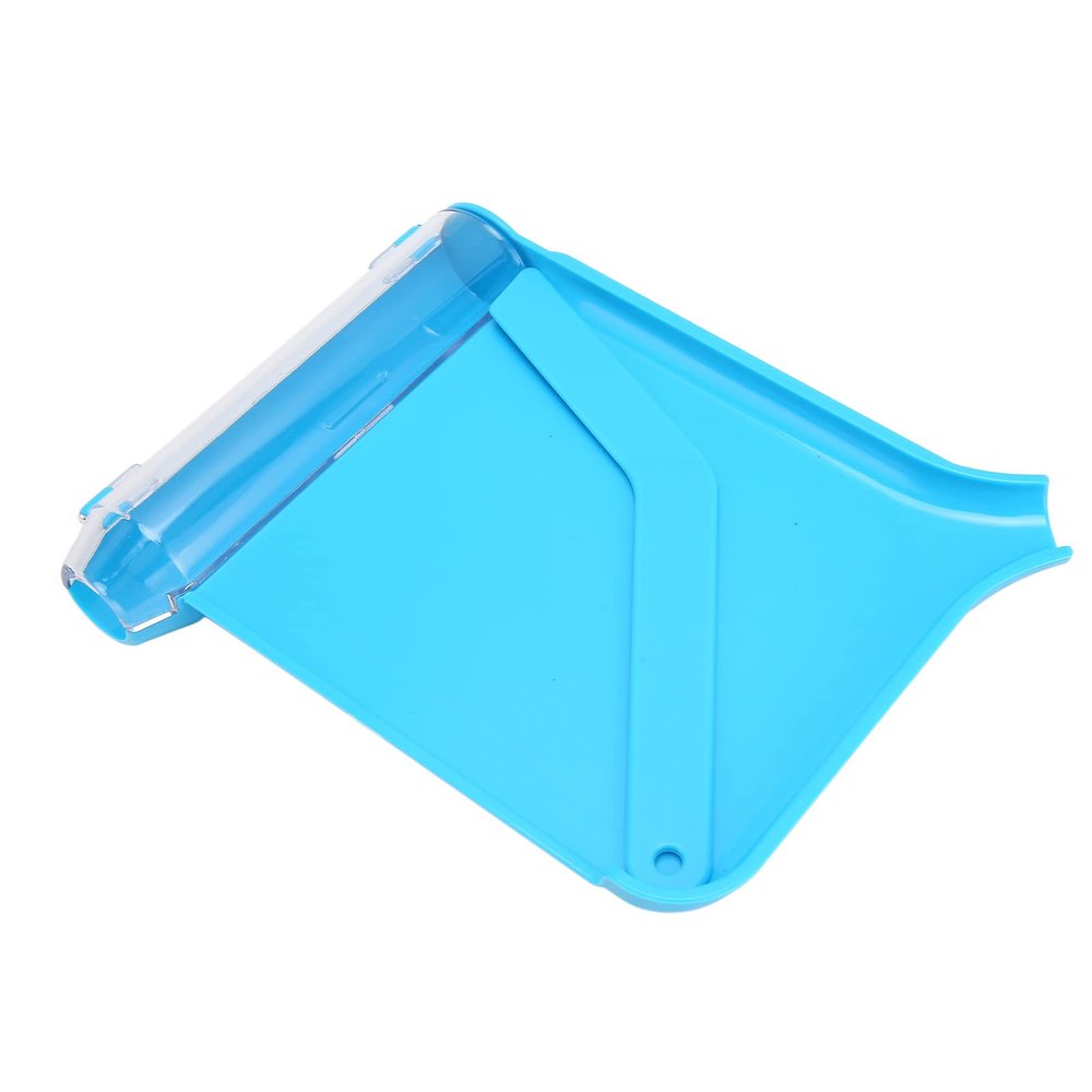 TARSHYRY Counter Tray with Spatula, Tracker Hand Pharmacy Counter with Small Spatula Plastic Tablets Dispensing Tray Box for Household Hospital Use