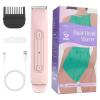 Bikini Shaver | Waterproof Body Hair Removal, Double Head Rechargeable Device for Hair Removal Underarm Legs and Arms view 1