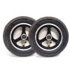 10 Inch Wheelchair Front Wheel, Electric Wheelchair Replacement Casters, 10x2.125 Pneumatic Tire, Aluminum Alloy Hub, 12mm Bearing view 1