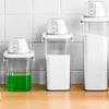 Airtight Laundry Detergent Dispenser with Measuring Cup, Clear Powder Storage Box, 2300ML Capacity view 1