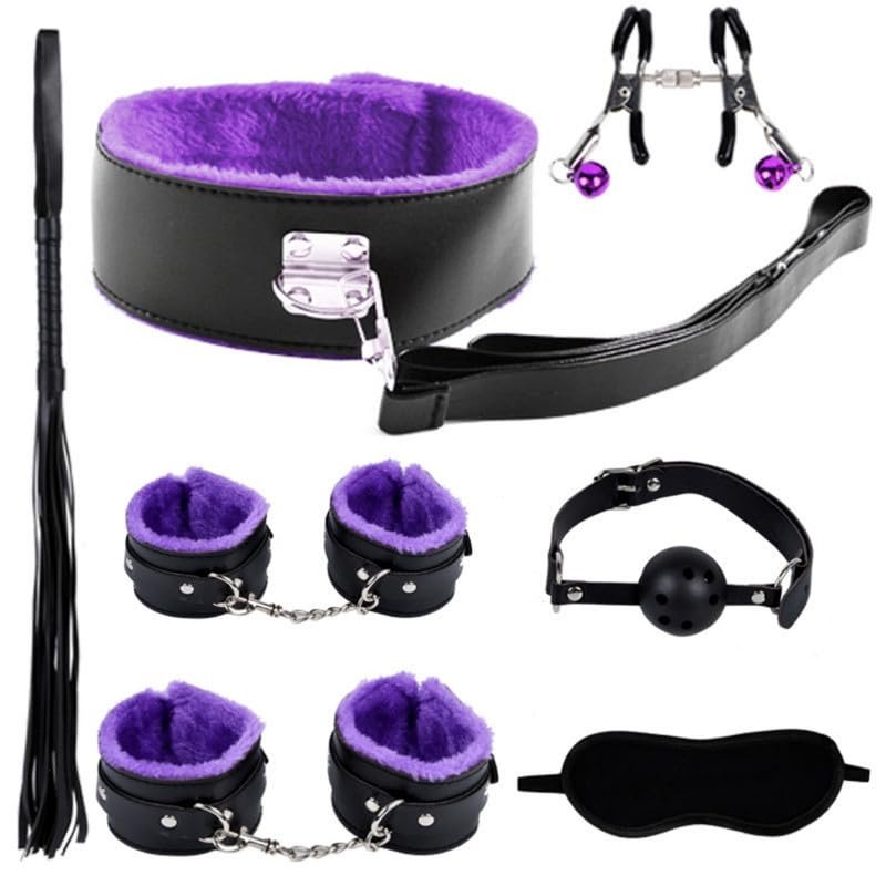7-Piece Smooth Leather Set, Full Body Adjuster, Maintain Better Posture - Q