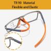 1 Pack Progressive Multifocus Photochromic Reading Glasses For Women Men, Comfortable And Flexible, Sports Anti-blue Light Reading Glasses With Spring Hinges(Clear/Grey,2.5x) view 2