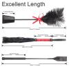 3 Pcs Sex Whip and Crop Set BDSM Whip Leather Horse Crop Feather Tickler for Adults Bedroom Play Sex Play Toys for Couples view 2