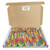 Birthday Sweet Box Gift Hamper | Bonds Rainbow Candy Canes 12 Pack Gift Box Individually Wrapped |Happy Birthday Packaging, Gift for All Ages view 3