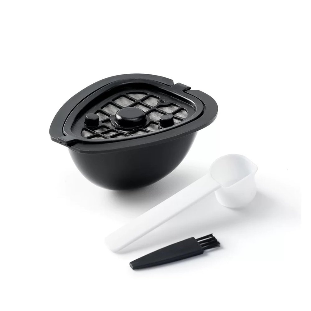 2In1 Coffee Capsule Pod - Compatible with Nestle 9662.62 - Refillable Filter Pod Replacement Coffee Capsule and Tea-B