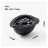 2In1 Coffee Capsule Pod - Compatible with Nestle 9662.62 - Refillable Filter Pod Replacement Coffee Capsule and Tea-B view 2