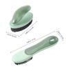 GANAZONO 2pcs Shoe Cleaning Brush Laundry Washing Brush Household Laundry Shoes Scrub Comfortable Grip for Cleaning view 2