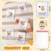 Gejoy 50 Sets Positive Mini Figurines Gifts Miniature Emotional Mini Rubber Toy with Positive Card Gift Bags Inspirational Birthday Gifts for Coworkers Employees (Potato) view 2