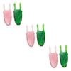 VALICLUD 6pcs Guasha Massage Tool Resin Body Scraper Face Massager Lymphatic Tool for Neck Self Care Women Gua Sha Board view 1