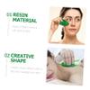 VALICLUD 6pcs Guasha Massage Tool Resin Body Scraper Face Massager Lymphatic Tool for Neck Self Care Women Gua Sha Board view 4