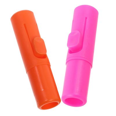 STOBAZA 2pcs Plastic Snap Connectors for Broom Mop Handles Quick Connect Cleaning Brush Adapter Compatible Extendable Poles for Household Cleaning