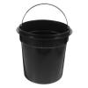 GLEAVI Plastic Wastebasket Insert with Handle 20.6cm Black view 1