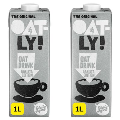 Oat Drink Oatlys Barista Edition 1-12L (2x1L)