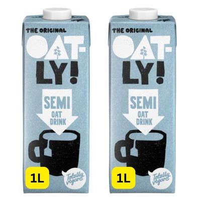Oat Drink Vegan Semi Oatlys 1L (2x1L)