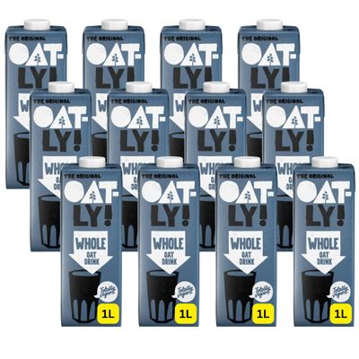Oat Drink Whole Vegan Oatlys 1L (12x1L)