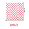 100pcs Wax Deli Paper Sheets for Food, 7x7in Grease Proof Food Basket Liners Sandwich Burger Wrapping Deli Greaseproof Paper Sheets Basket Liners for Sandwiches Hamburgers view 2