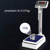 Electronic Weight Scale, High Precision Sensor, 200Kg/440Lb Capacity, Professional Use for Gym and Hospital view 3
