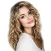 12 Inch Curly Clip-in Hair Extensions, Set of 4 Golden Wavy High Temp Fiber Hairpieces, No Salon Needed, Easy Clip Design for Instant Glam Look view 4