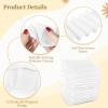 100 Pcs Soft Non-Woven Disposable Facial Headbands for Spa, Elastic Hair Bands with Fastening Closure for Women view 3