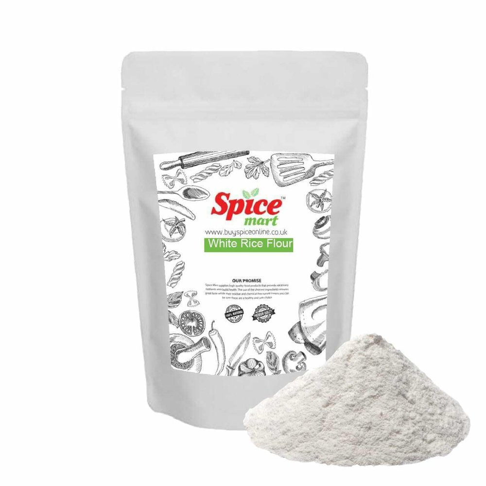 10kg | Rice Flour White Premium Quality Free UK P&P by Spice Mart (10000 Grams)