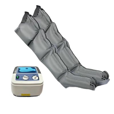 6 Cavity Electric Air Compression Leg Massager - Lymphatic Drainage Machine with Adjustable Pressure for Pain Relief, Circulation Booster Recovery Boots