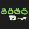 Washable Green And White Plastic Indoor Multi-Functional Birdcage, Special Wearable Cage, Couple Gift - D3-Uk view 2