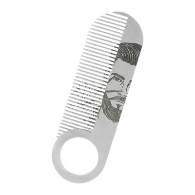 Beard Comb, Pocket Comb for Moustache | Portable Anti-Breakage Shaping Tool, Detailed Brush Function Gift for Party Birthday