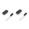NIYANGLE 2 Sets Long Handle Scrub Brush for Clothes and Shoes Multipurpose Cleaning Brush for Hand Cleaning for Boot and Shoe Polishing view 1