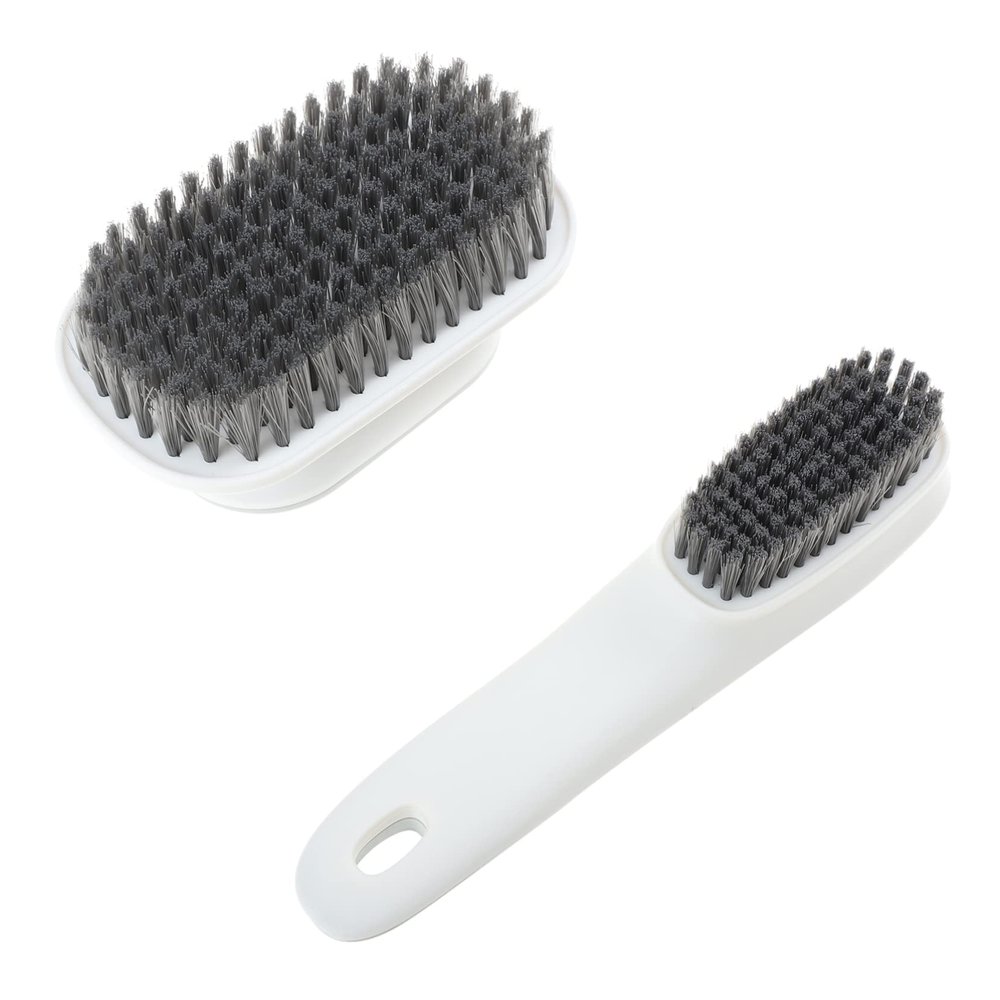 NIYANGLE Cleaning Brush for Shoes and Clothes Laundry Multipurpose Long Handle Scrub Brush Soft Bristles for Home Cleaning