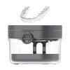 Denture Bath Case,Denture Holder Case Set | with Mirror Cleaning Tool Storage Box for Men Women Teen Girl Teen Boy Child Elderly Night Guard Retainer Travel view 1
