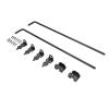 Walmeck Door Drop Bar Kit Heavy Duty Stable Ground Latch Set for Large Doors Fences view 1