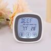 Cocoarm Digital Food Thermometer Read Meat Thermometer with Timer Large Display Screen Magnetic Back for Cooking Grilling Baking view 3