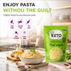 Keto Chef Shirataki Thai Style Noodles 270g (Pack of 20) Odour Free, Low Calorie & Fat Free, High Fibre, Keto Friendly, Vegan & Gluten Free, Low Carb Konjac Noodles | Ready to Eat Instant Food view 3