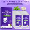 Purple Whitening Strips, 28 Piece Tooth Whitening Pack for 14 Treatments, 30 Minutes Fast Results, Non-Sensitive Formula, Safe & Non-Slip for All view 2