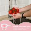 Foldable Water Ladle Foldable Silicone Scoop Bowl view 2