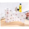 Anneome 2 Rolls Disposable Roll Paper Napkins Super Absorbent Recyclable Wood Pulp for Covering Surfaces and Craft Projects Assorted style view 4
