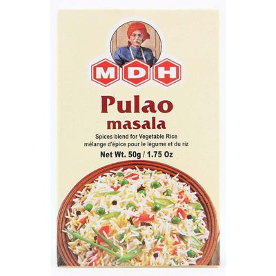 MDH Masala Combo Pack 18 Assorted Indian Spice Mixes | authentic taste and aroma, making cooking quick, flavorful,Great for Indian households (Pack of 2, Pulao Masala)