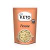 Keto Chef Shirataki Penne Pasta (Pack of 24 x 270g) Odour Free, Low Calorie & Fat Free, High Fibre, Keto Friendly, Vegan & Gluten Free, Low Carb Konjac Pasta | Ready to Eat Instant Food